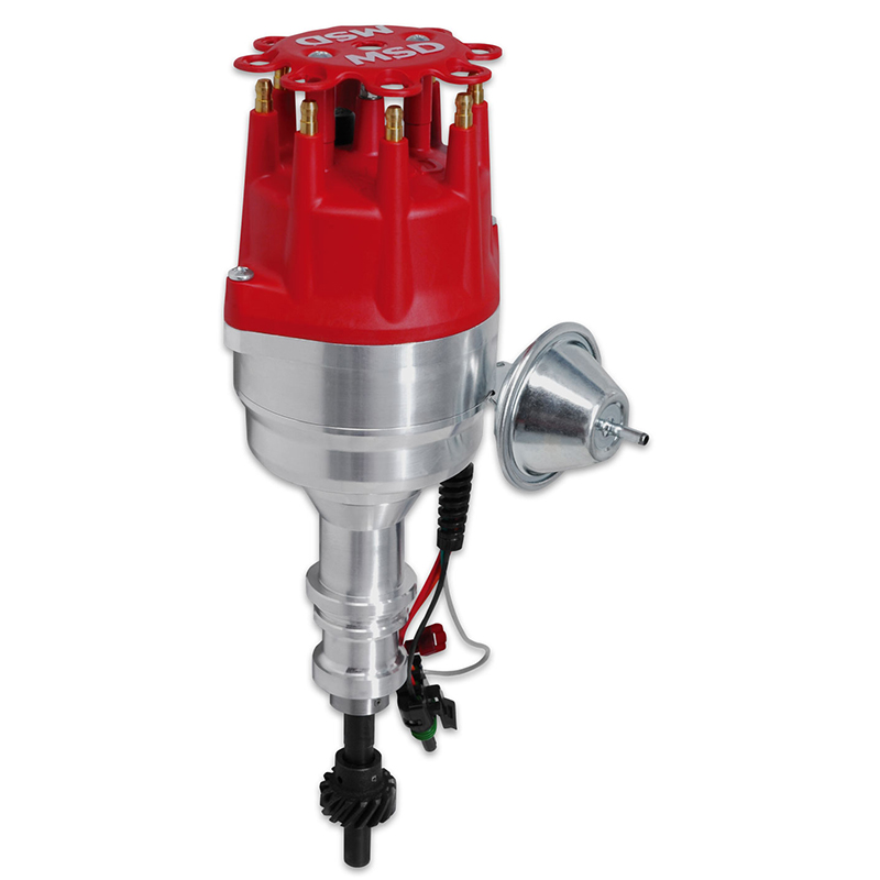 MSD Ignition, Pro-Billet Ready-to-Run Distributor, w ... mallory electronic ignition coil wire diagram 