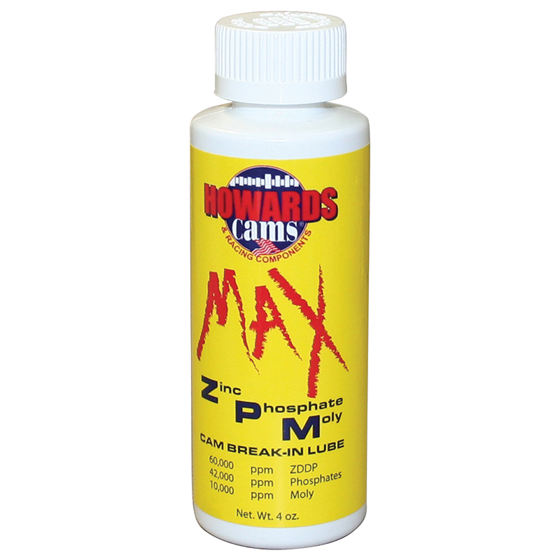 Howards Cams, Max Z.P.M. Camshaft BreakIn Lube, 4oz. Competition