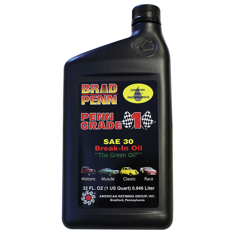Brad Penn, PENNGRADE 1 BreakIn Oil, 30W, Quart Competition Products
