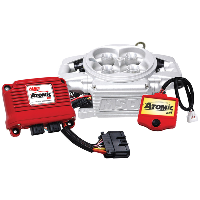 MSD Atomic EFI Fuel Injection System, Throttle Body Kit Competition