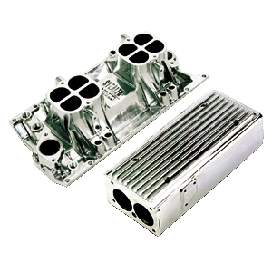 Weiand, Chev SB EFI Intake, Vortec, Polished, Stealth Ram
