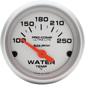 Auto Meter, Ultra-Lite Electric Gauge, 2-1/16