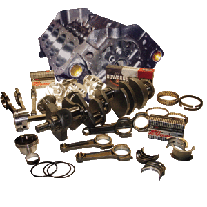 Max Effort Short Block Kit, Chev SB, 397ci, Flat Top