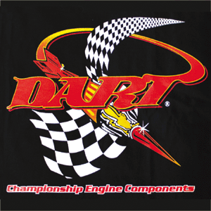 Dart Championship Engine Components T-Shirt, Large, Black