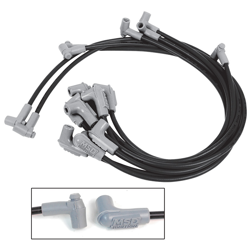 MSD Ignition, Race Tailored 8.5mm Super Conductor Wire Set, Chev SB