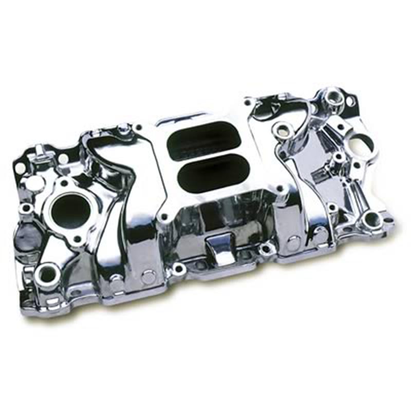 Professional Products, Typhoon Intake Manifold, Chev SB, Polish Finish