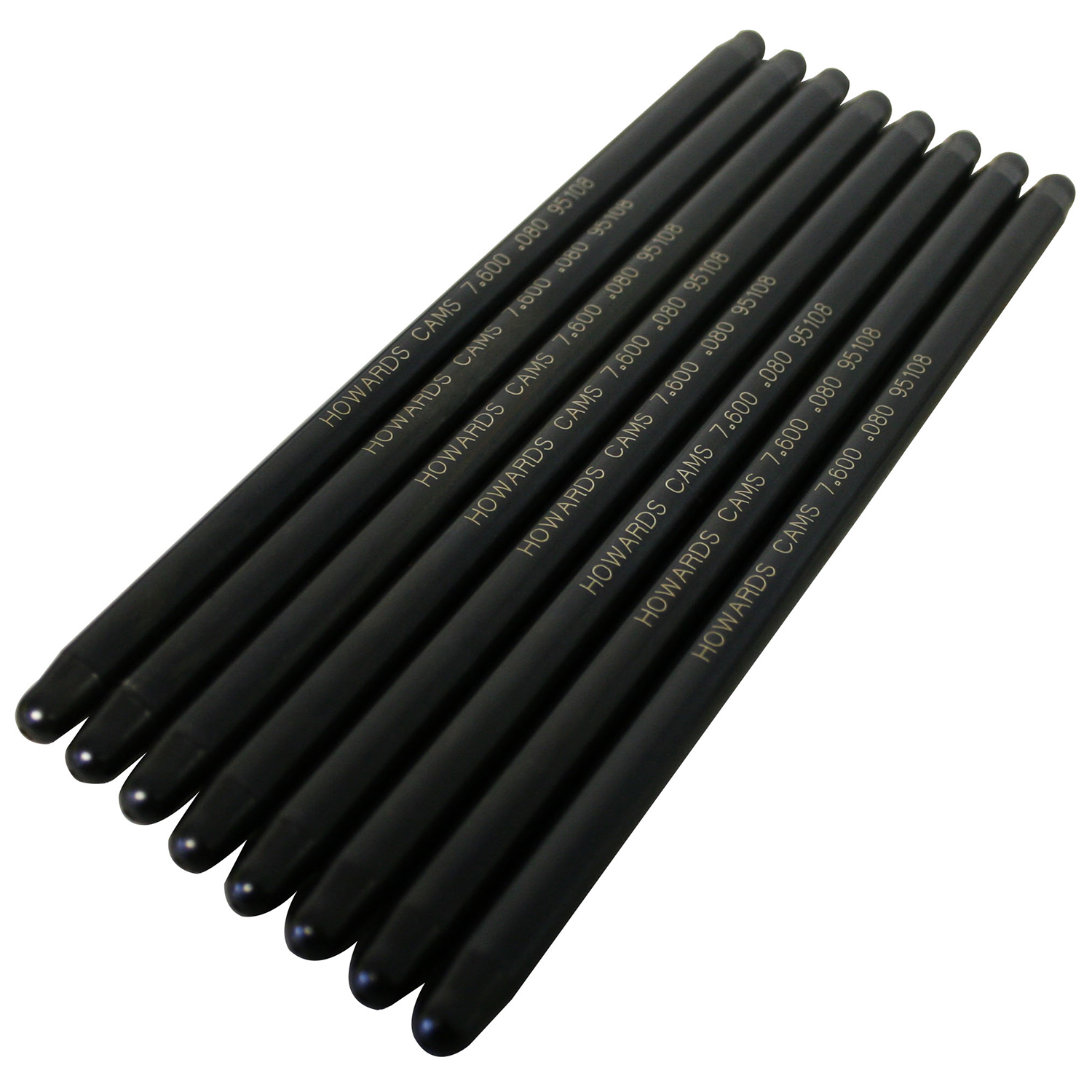 Howards Cams 4130 Swedged End Pushrods, 3/8" Dia., .080" Wall, 7.600