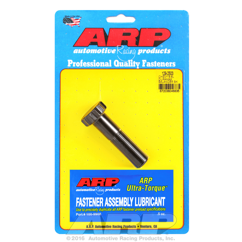 ARP, Diesel Harmonic Balance Bolt, Chev 6.6L Duramax (Bolt Only