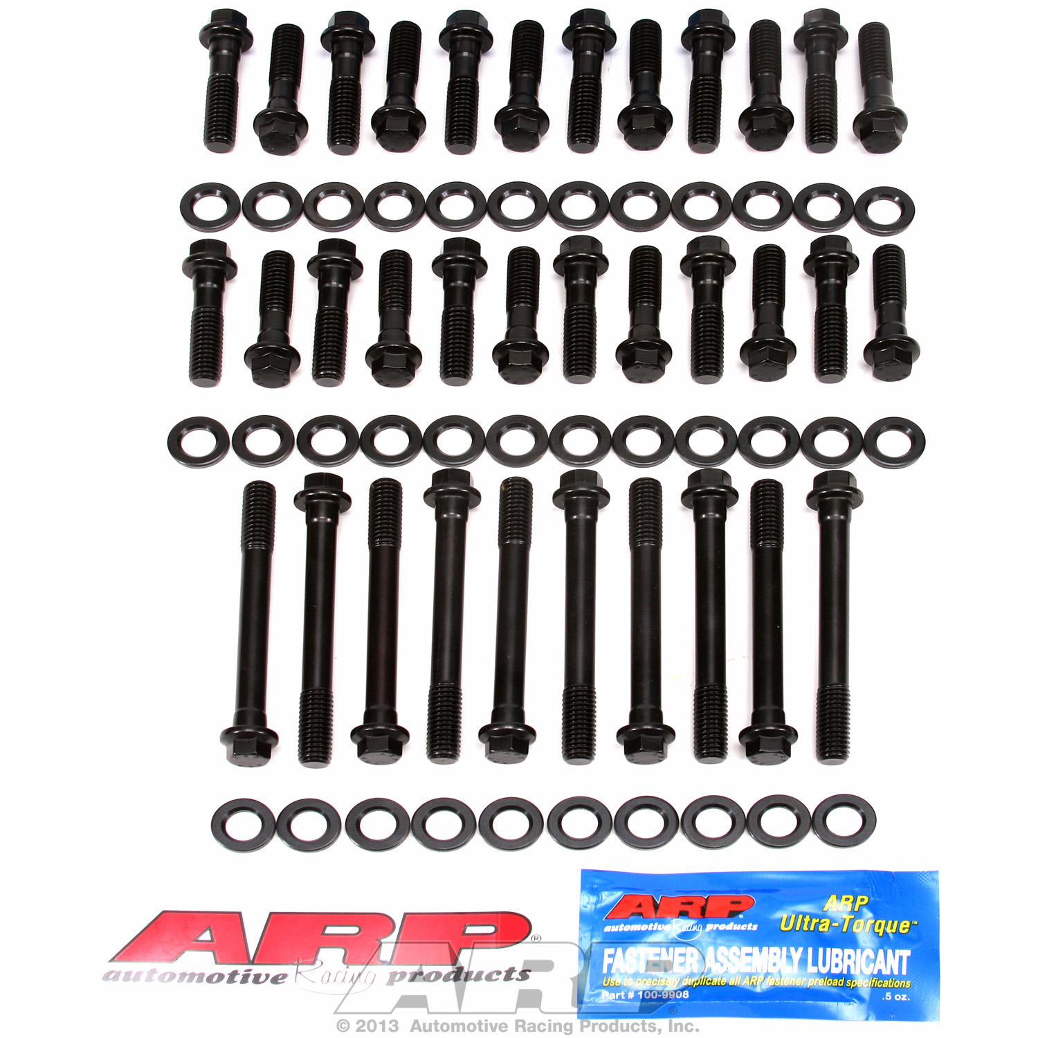 ARP, Head Bolt Kit, Chrysler BB, Hex, Wedge w/Edelbrock Competition Products