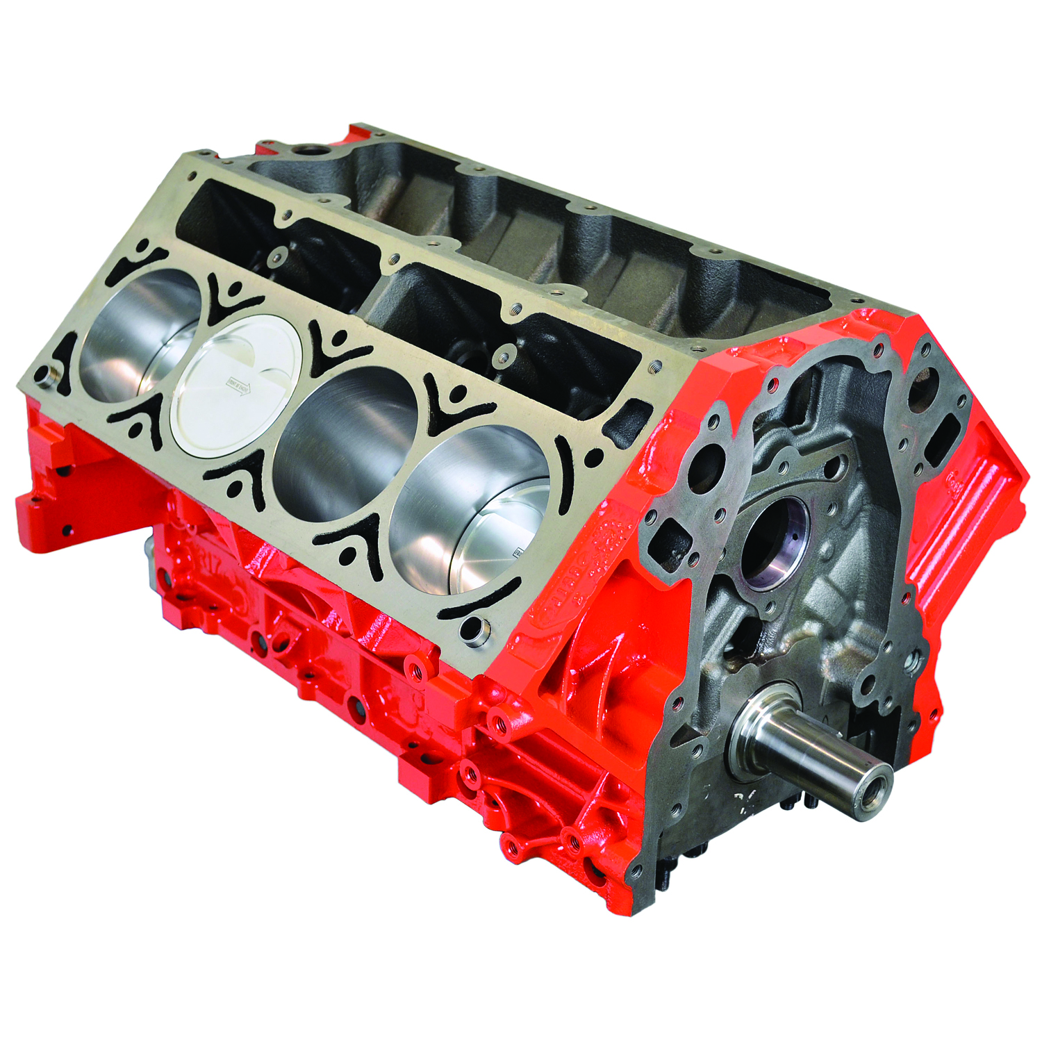 ATK, Chev LSSeries LM7 Short Block, 383ci, Flat Top Pistons, 11.11 w