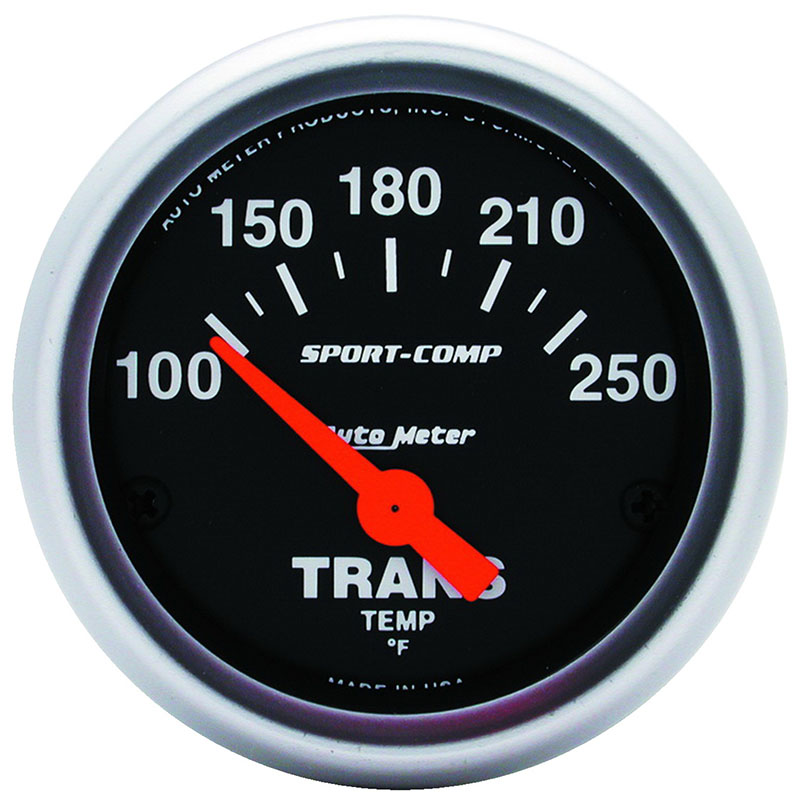Auto Meter, Sport Comp Elec. Gauge, 21/16" Trans Temp Competition