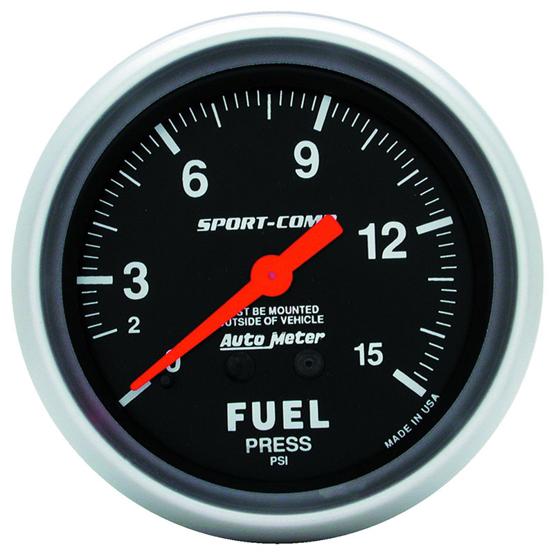 Auto Meter, Sport Comp Mech. Gauge, 2-5/8