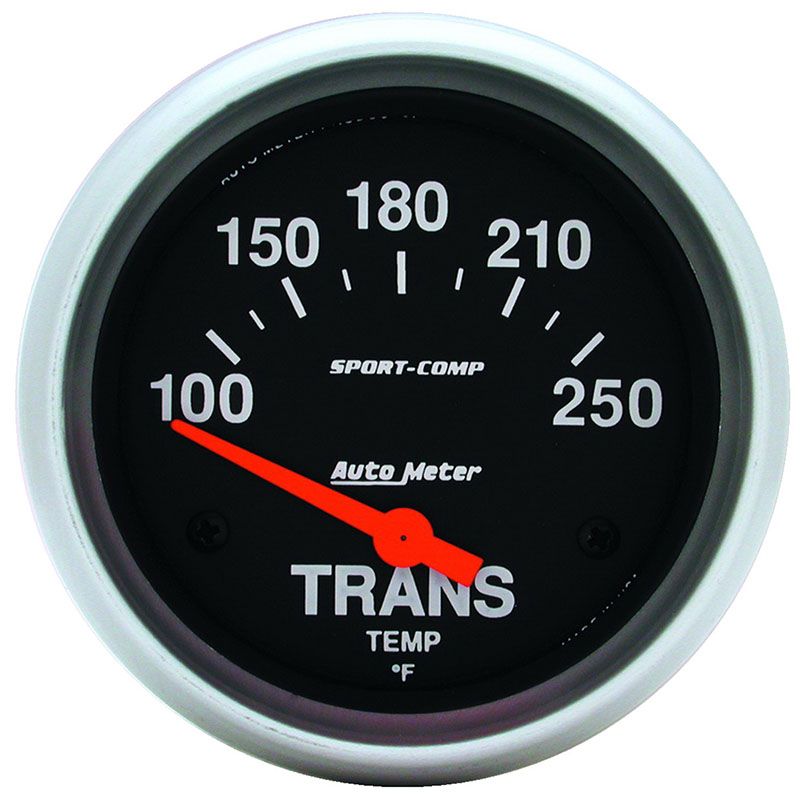 Auto Meter, Sport Comp Elec. Gauge, 25/8" Trans Temp Competition