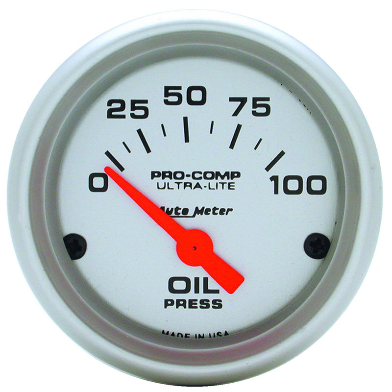 AutoMeter 4319 - Ultra-Lite Series 2-1/16" Fuel Level Gauge