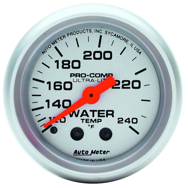 AutoMeter 4319 - Ultra-Lite Series 2-1/16" Fuel Level Gauge