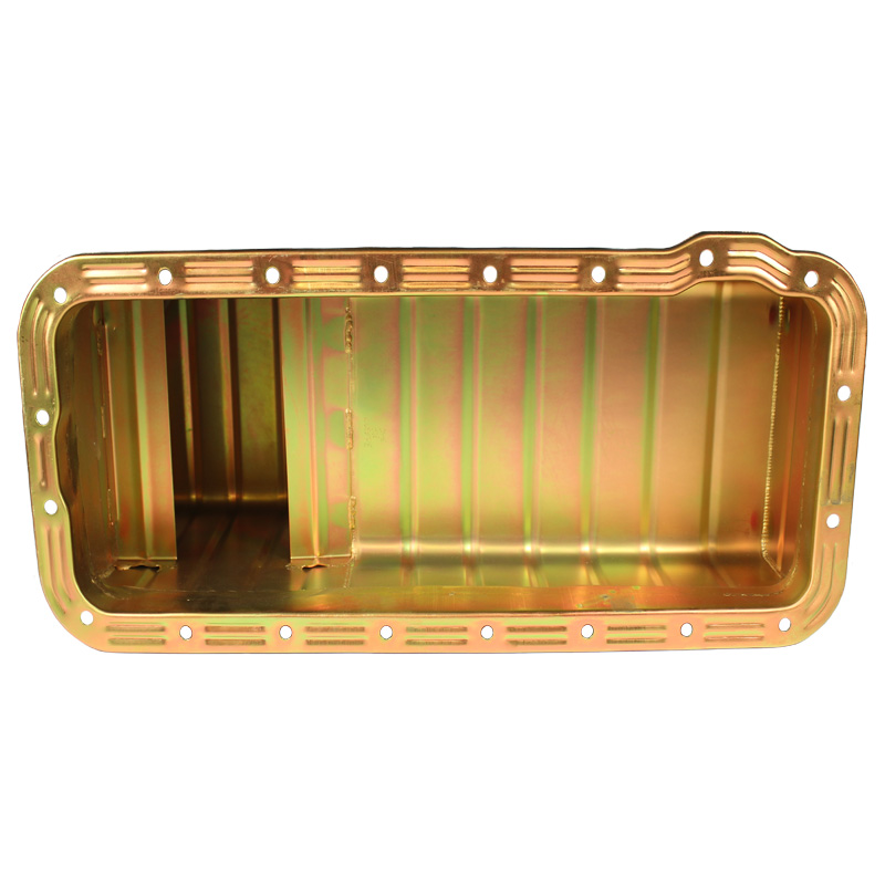 Milodon, Oil Pan, Ford BB, Steel, Gold Iridited, Competition Products