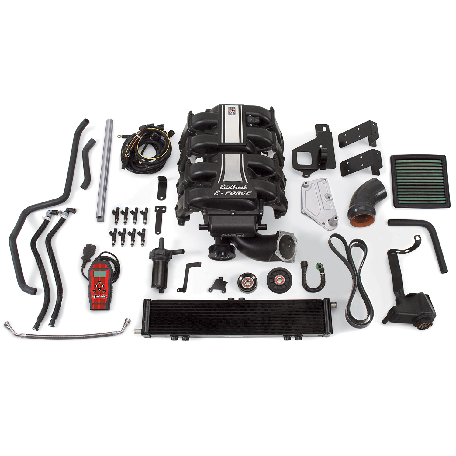 Edelbrock, EForce Stage 1 Supercharger System, Ford F150 5.0L 3V 2011