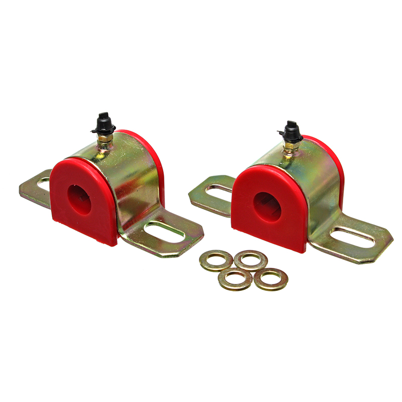 Energy Suspension, Sway Bar Bushing Set for 7/8" Greasable Sway Bars, Red Competition Products