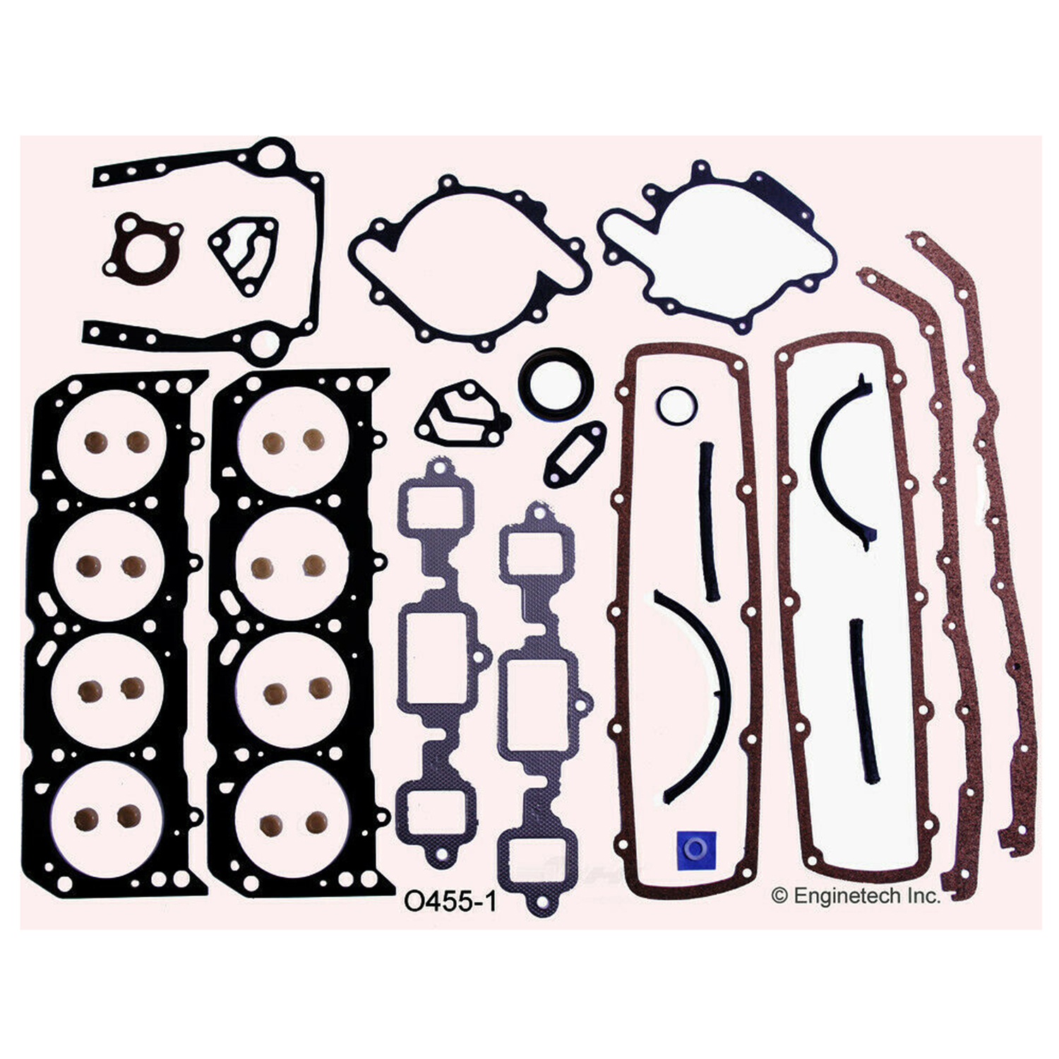 Enginetech C4.3C-1 Full Gasket Set For 96-06 Chevy GMC 4.3L V6 VORTEC