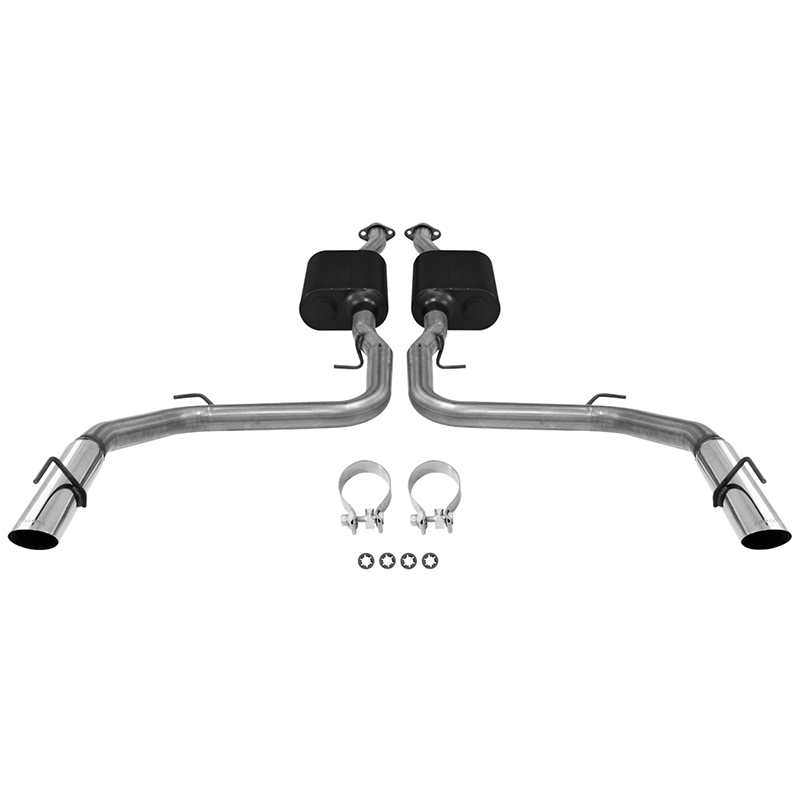 Flowmaster American Thunder Stainless Exhaust System, 9904 Mustang SVT