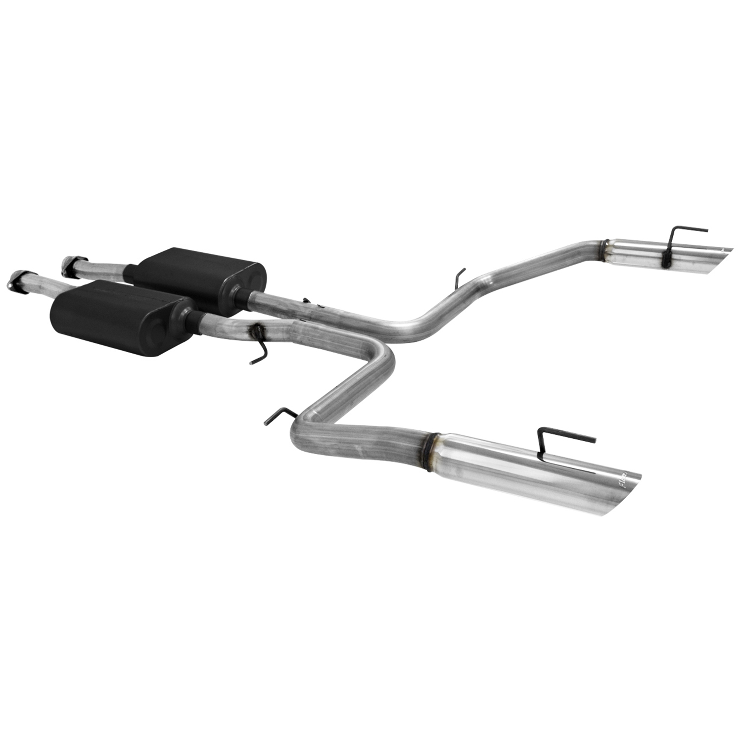 Flowmaster American Thunder Stainless Exhaust System, 9904 Mustang SVT