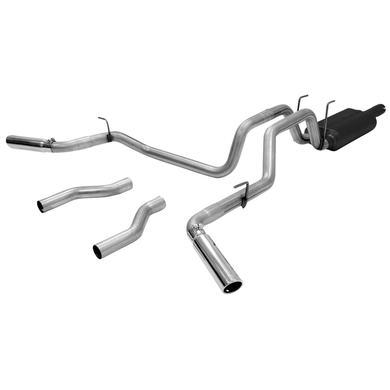 Flowmaster American Thunder Stainless Exhaust System, 06-08 Dodge Ram