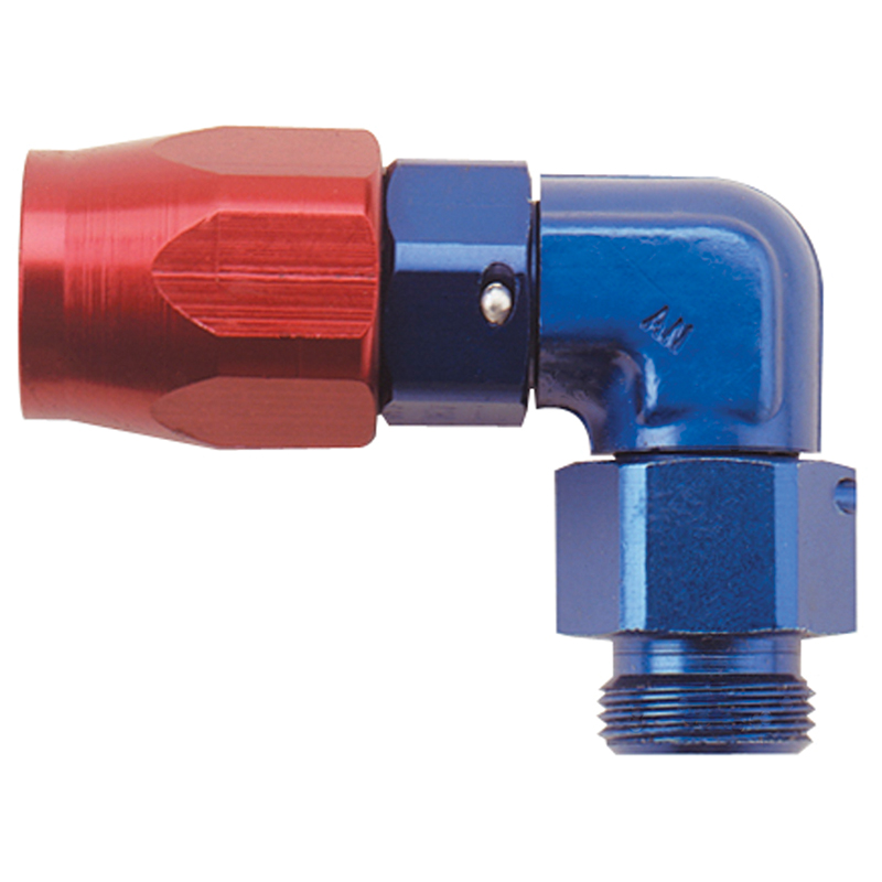 Fragola Direct Fit 90° Male ORB AN Fitting, 10 AN to 7/8"14 (10 AN ORB) Competition Products