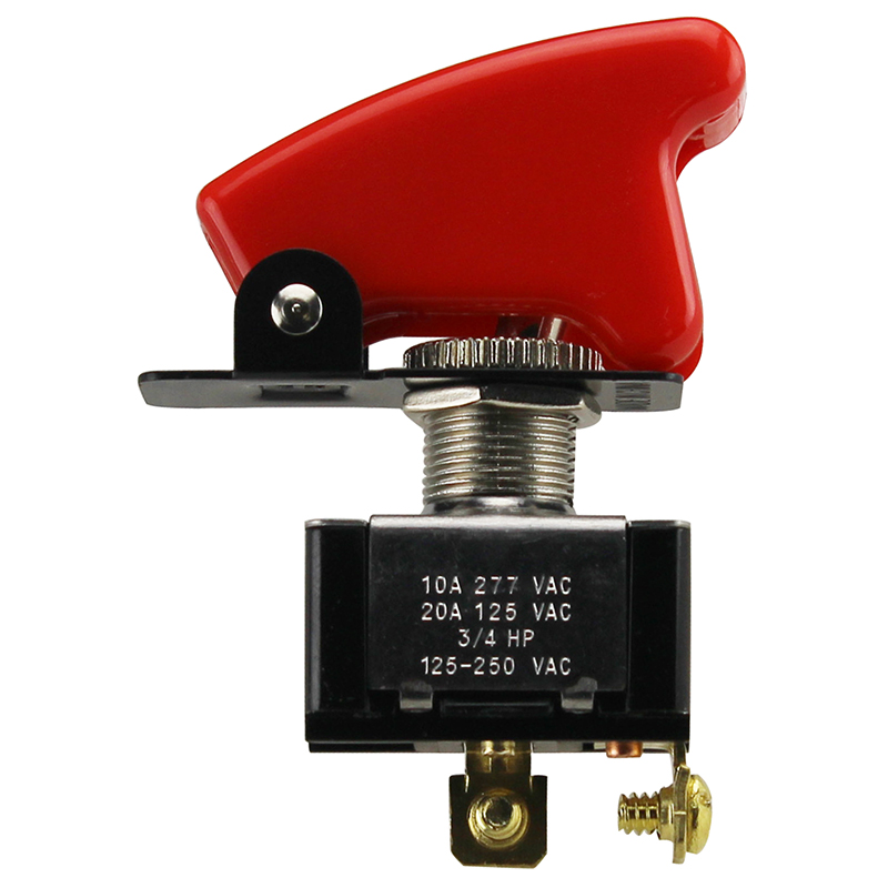 Generic Yellow Toggle Switch Safety Cover – Fits 15/32" Switches