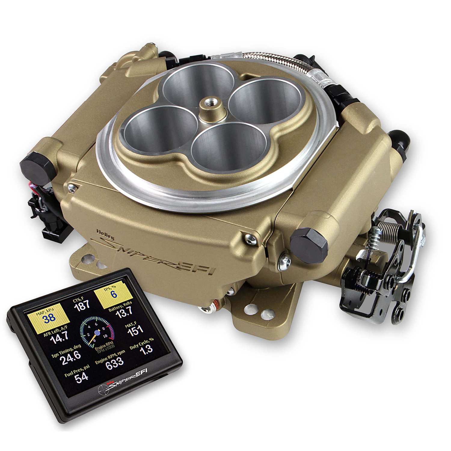 Holley Performance Products, Sniper EFI SelfTuning Kit, Classic Finish