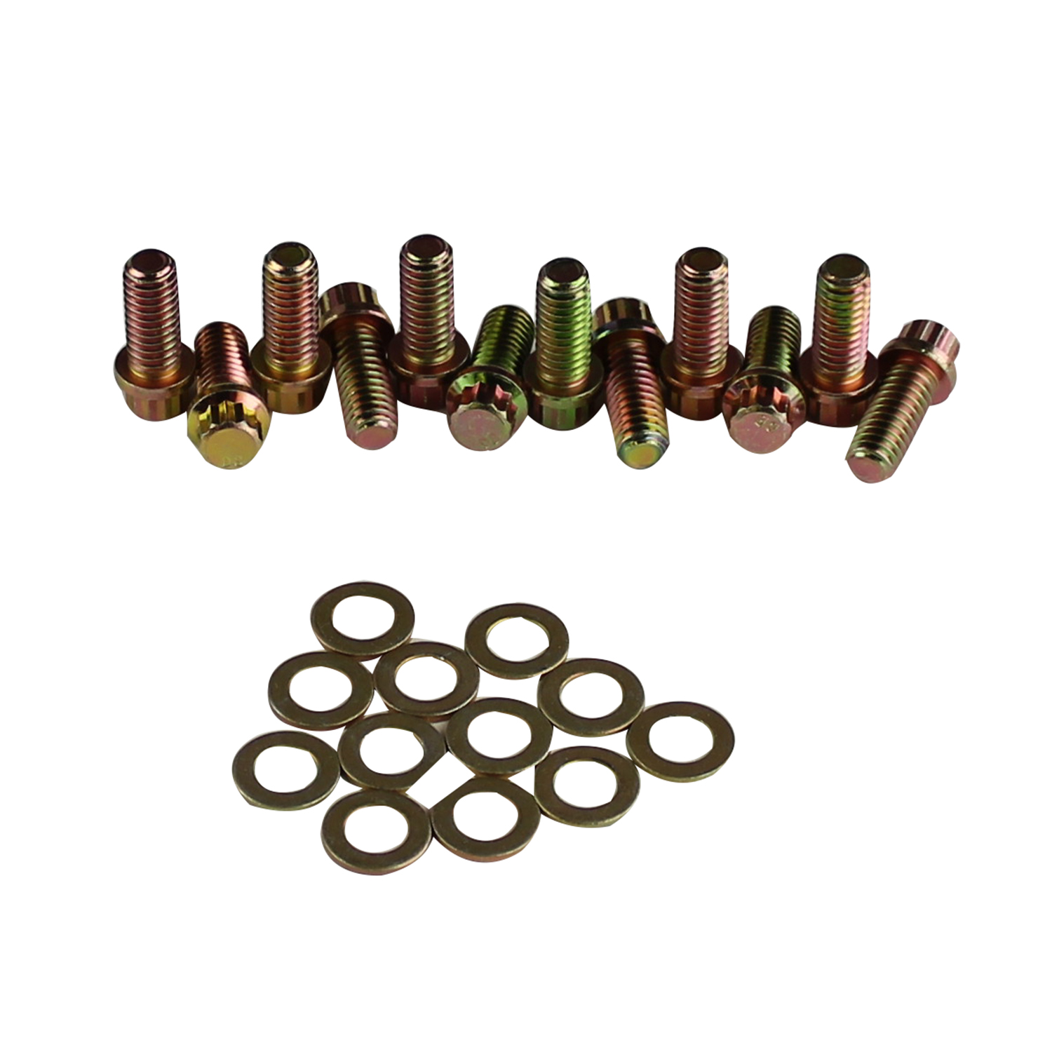 SS Performance Products Chrome Differential Cover Bolts For Chevy 10-Bolt - Fits Camaro, S10