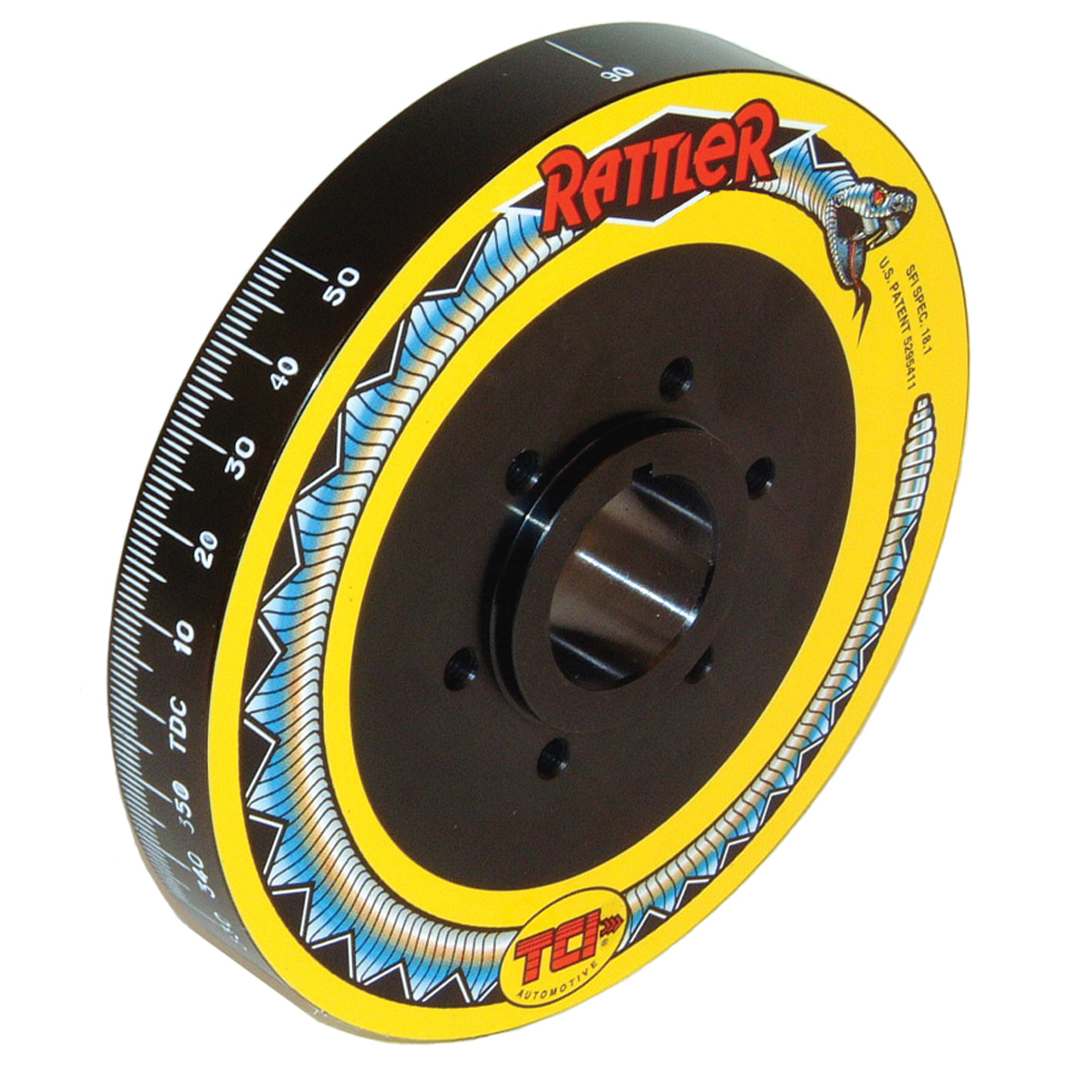 TCI, Rattler Vibration Absorber, Chev SB, 6.25, Internal Competition