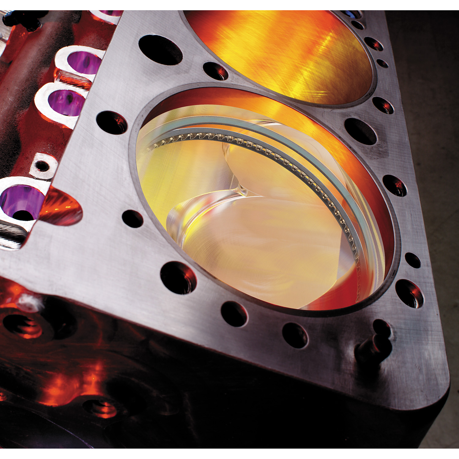 Total Seal, TS1 Gapless Ring Set, 4.040" Bore, PreGapped Competition