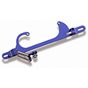 PRP, Billet Alum. Cable Bracket, Std., 4150/4160, GM, Blue