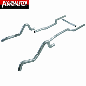 Flowmaster Pipe Kit, 16 Gauge Aluminized Steel, '64-'67 GM A Body V8