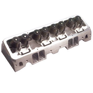 Airflow Research, Aluminum Race Ready CNC Ported, Chev SB Head, 227cc/65cc, Angled Plug, Assembled, Pair