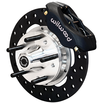 Wilwood Forged Dynalite Drag Brake Kit, Front, Drilled, Camaro 67-79, Chevelle 73-77, Chevy II/Nova 64-74, Monte 70-72