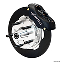 Wilwood Forged Dynalite Drag Brake Kit, Front, Camaro 67-69, Chevelle 64-72, Chevy II/Nova 64-74, Monte Carlo 70-72