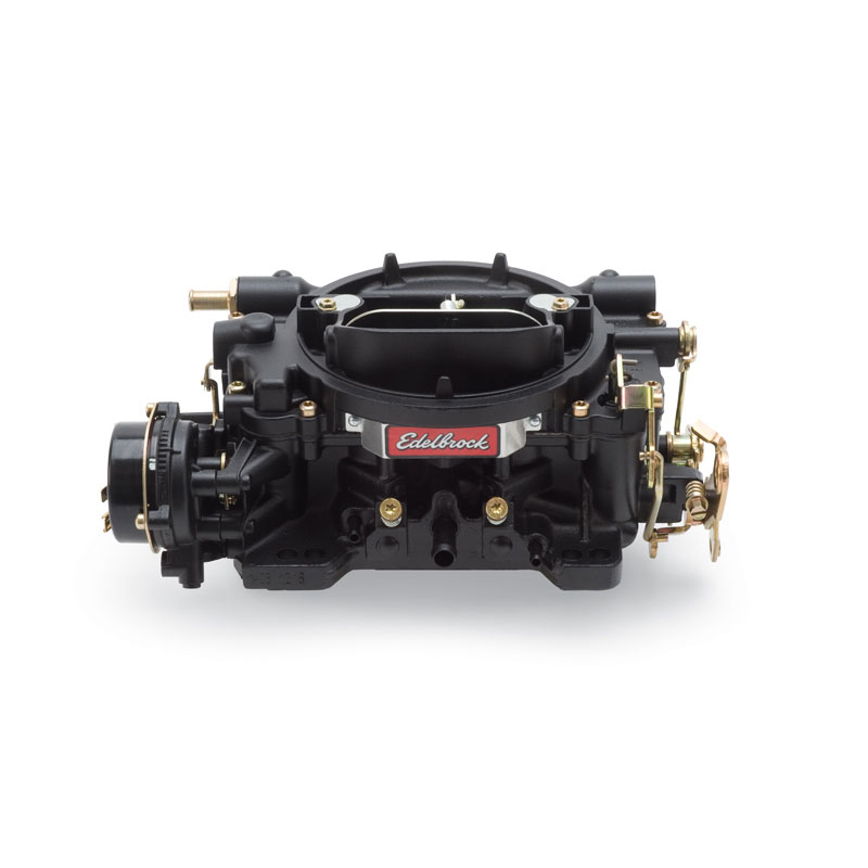Edelbrock, Performer Series Carburetor, 4 Barrel, 600 cfm, Electric Choke, Black Powder Coated