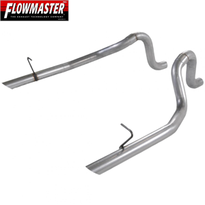 Flowmaster Tailpipe Kit, 16 Gauge Aluminized Steel, '86-'93 Mustang, LX 5.0L, '86 GT 5.0L