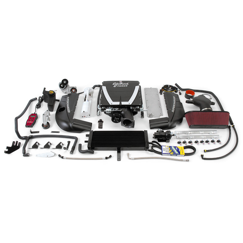 Edelbrock E-Force Stage 2 Supercharger System, Chev Corvette LS2, 2005-2007