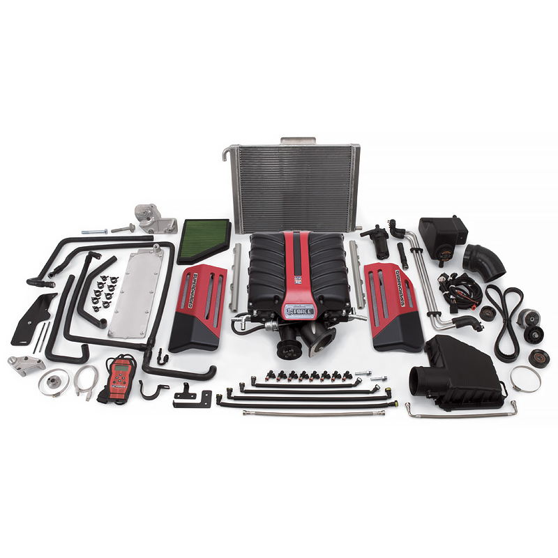 Edelbrock E-Force Stage 1 Supercharger System, Chev Camaro SS, 2010-2013 Manual Trans.