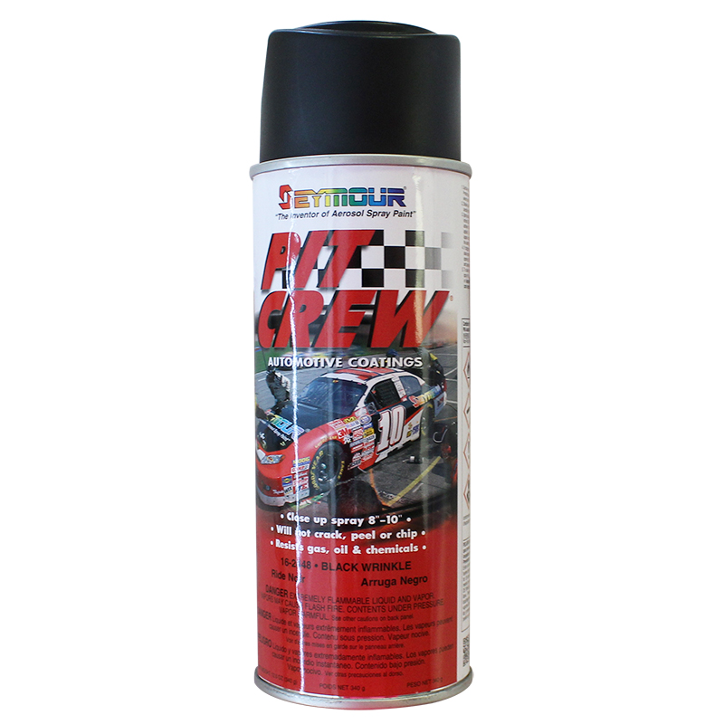Seymour, Specialty Paint, Black Wrinkle Paint, 12 FL OZ