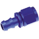 Redhorse, Push Loc Straight End, Socketless -10 AN, Blue
