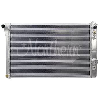 Northern Radiator,Muscle Car Direct Mount Aluminum Radiator, Chevrolet/Pontiac, Auto/Manual Trans., 30-5/8