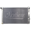Northern Radiator,Muscle Car Direct Mount Aluminum Radiator, Chevrolet/Pontiac, Auto/Manual Trans., 30-5/8