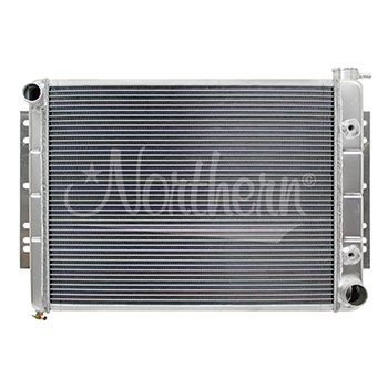 Northern Radiator, Muscle Car Direct Mount Aluminum Radiator, Chrysler/Dodge/Plymouth, w/SB, 26-1/4