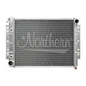 Northern Radiator, Muscle Car Direct Mount Aluminum Radiator, Chrysler/Dodge/Plymouth, w/BB, 26-1/4