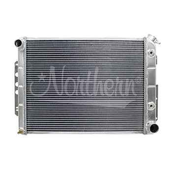 Northern Radiator, Muscle Car Direct Mount Aluminum Radiator, Chevrolet/Pontiac, 25-7/8