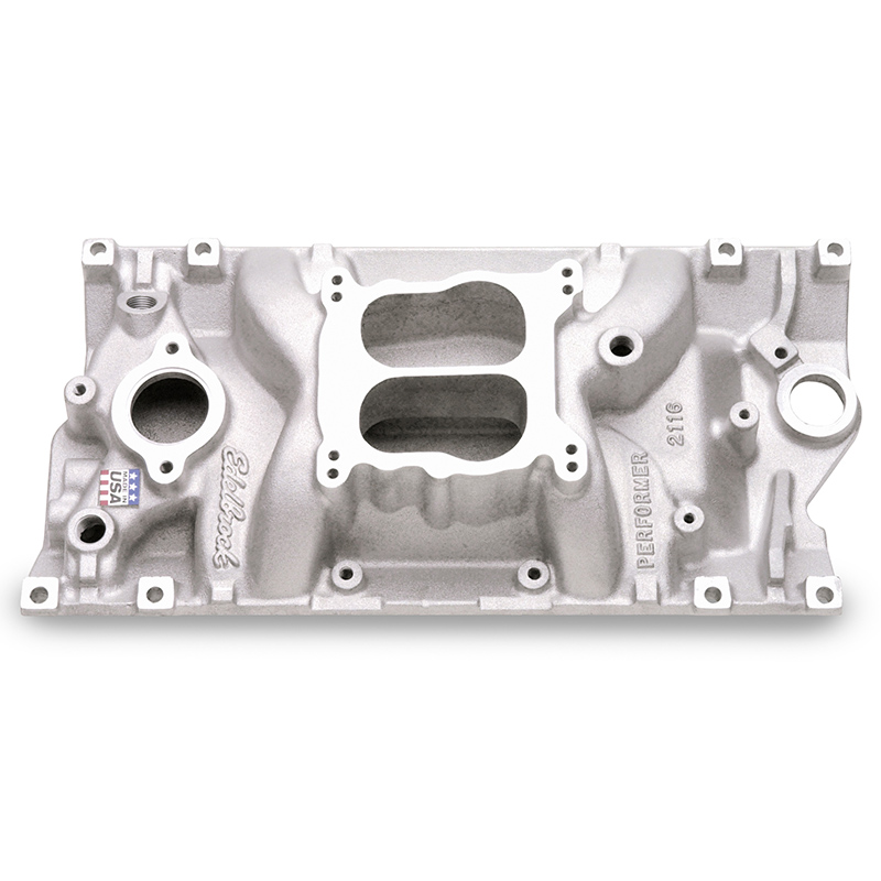 Edelbrock, Performer Dual Plane Intake Manifold, Chev SB Vortec 96 & Later