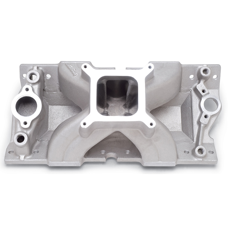 Edelbrock, Super Victor Intake Manifold, Chev SB Vortec Bowtie, 4150